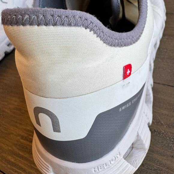 On Cloud Men's Size 13 EU 48 X 3 AD Undyed White Niagara Blue Running Training - Picture 14 of 16